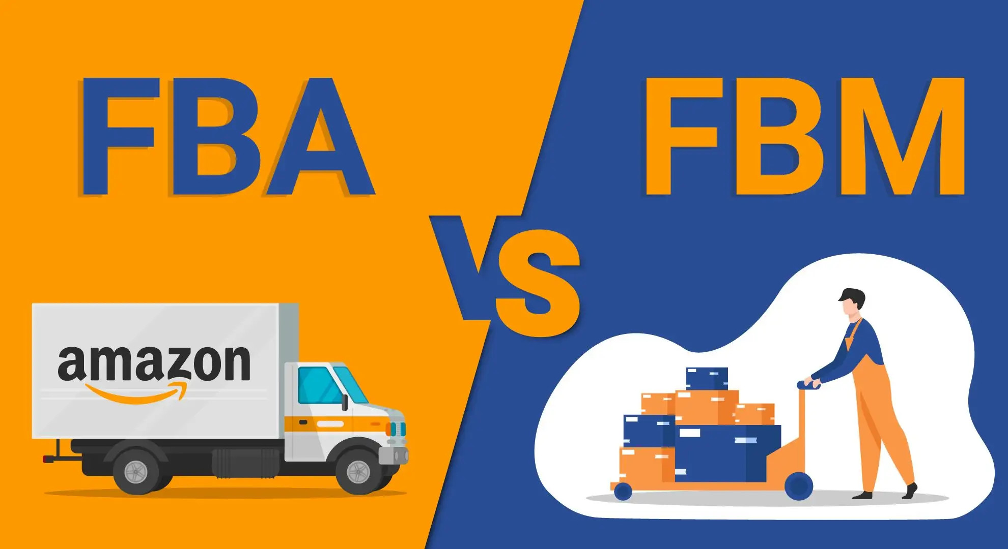 亞馬遜FBA物流和FBM物流有什么區別?